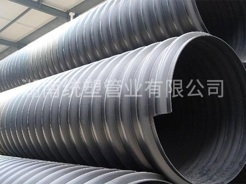 鋼帶增強(qiáng)PE螺旋波紋管3